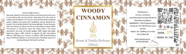 Woody Cinnamon Home & Textile Perfume