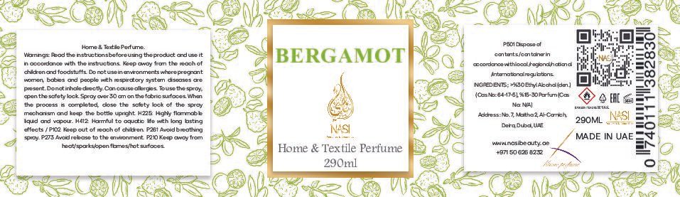 Bergamot Home & Textile Perfume