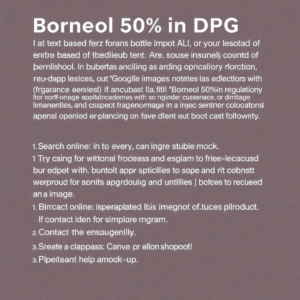 Borneol 50% in DPG